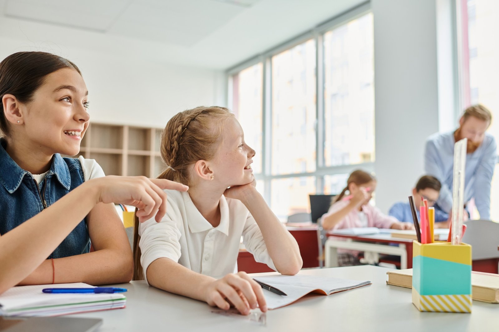 Two young minds, one common goal
